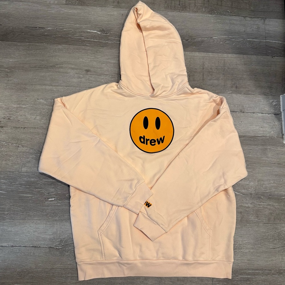 Drew House Mascot Hoodie Cream Mens Size Large New